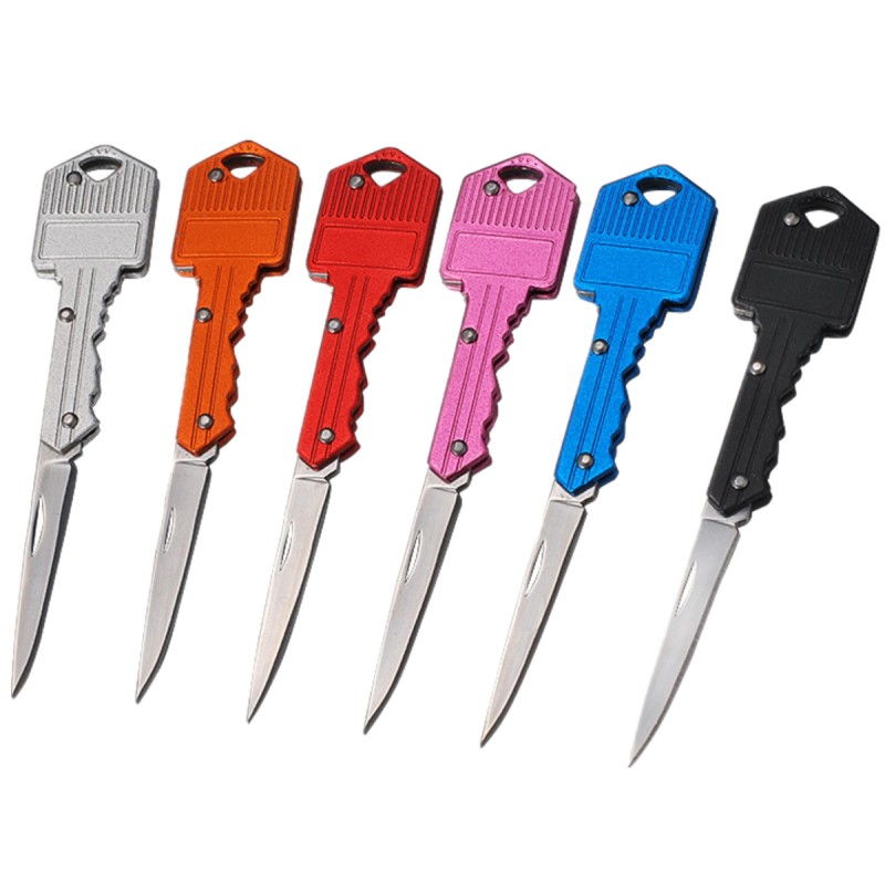 折叠钥匙刀自卫钥匙扣刀防身
